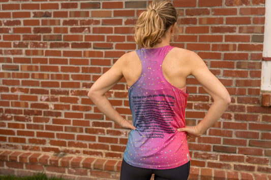 SIB Pace Tank: Santa Cruz Confetti Sunrise