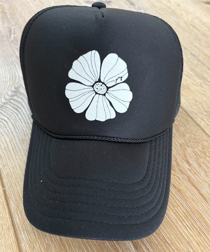 Floral Joy Adult Trucker Hat